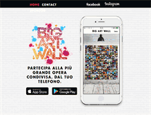 Tablet Screenshot of bigartwall.com
